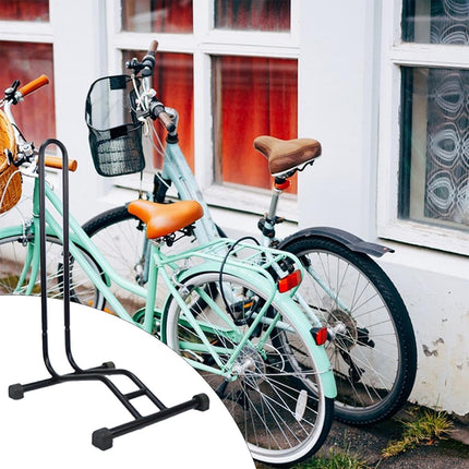 Adjustable Bicycle Parking Stand Plug-in Bike Rack for Mountain Road Bikes