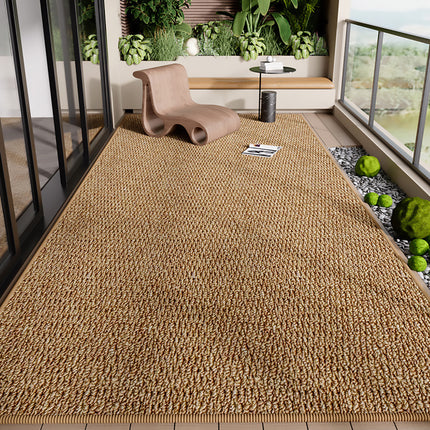 Balcony Tatami Mat Wear Resistant Non Slip for Outdoor Indoor Patio Relaxation