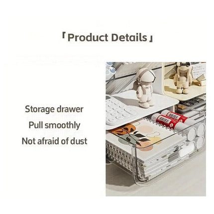 Slant Plug Pen Holder Stationery Organizer Desktop Clutter Storage Office Desk