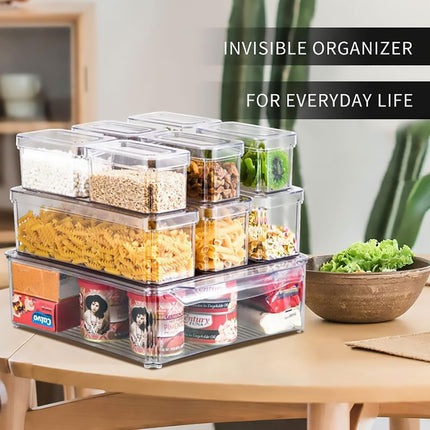 Refrigerator Storage Box Set Fruit Vegetable Fresh Keeper Kitchen Organizer Use