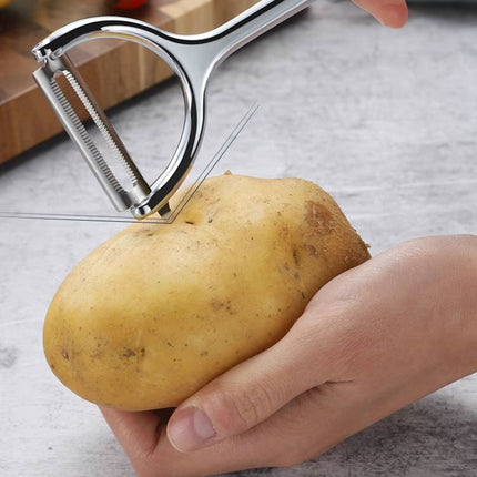 Multifunctional Stainless Steel Peeling Knife Set for Kitchen Fruit Vegetable