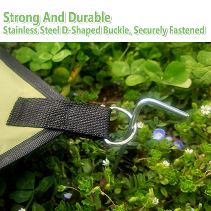 Outdoor Sunshade Sail Triangular Canopy Waterproof Shelter Cover Garden Patio