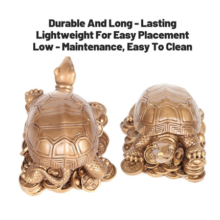Chinese Style Golden Toad Ornament Resin Lucky for Home Office Desktop Decor