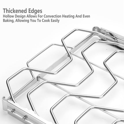 Beef Short Ribs Grill Barbecue Net Outdoor Grill Rack Cooking Meat Vegetables