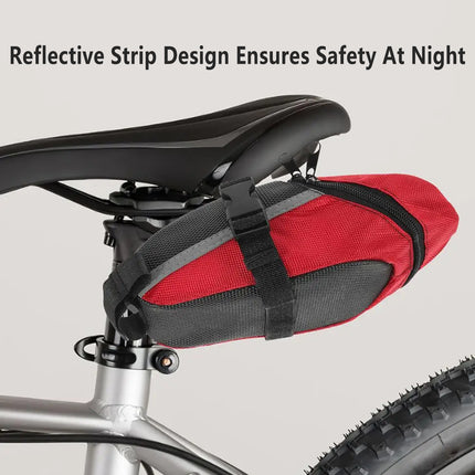 Waterproof Mountain Road Bike Saddle Bag Large Capacity Portable Durable Use