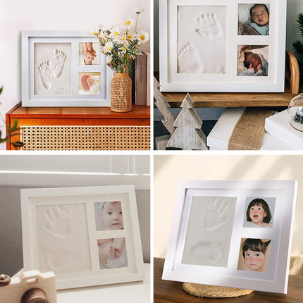 Keepsake DIY Handprint Footprint Photo Frame Kit for Pets or Memories