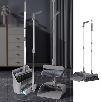 3 in1 Broom Set for Winnowing Brushing Handheld Cleaning Tool Home Kitchen Floor