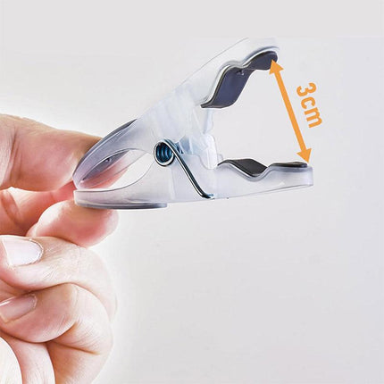 30pcs Household Clothes Clip Non Trace Soft Grip Clothespins Laundry Pegs Hanger