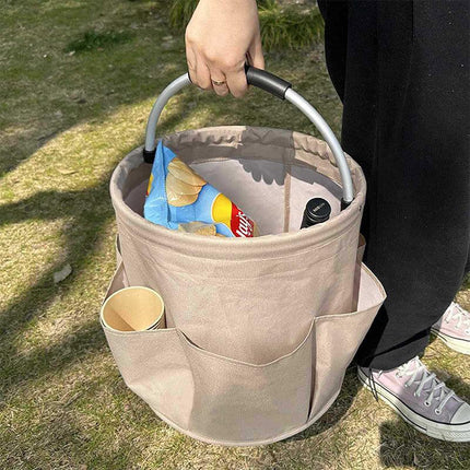 Portable Handheld Collapsible Tool Organizer Storage Box for Home Workshop Tools