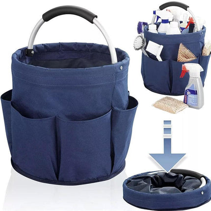 Portable Handheld Collapsible Tool Organizer Storage Box for Home Workshop Tools