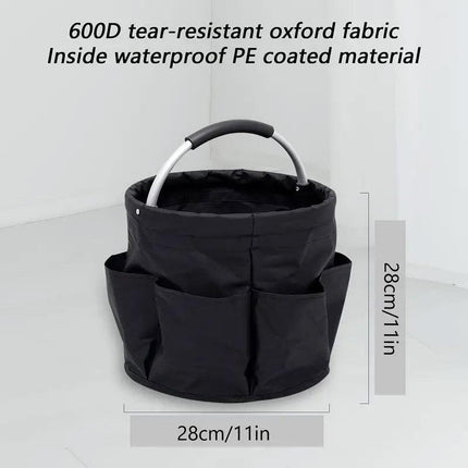 Portable Handheld Collapsible Tool Organizer Storage Box for Home Workshop Tools