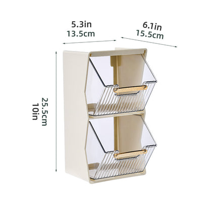 Coffee Pod Holder for Home Cafe Countertop Storage Organizer Space Saving