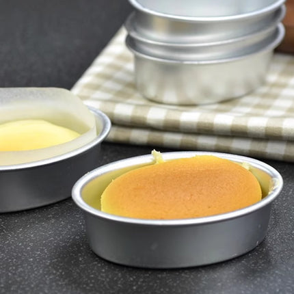 20pcs Oval Cheesecake Mold Non Stick Baking Tray for Pastry Cake Dessert Making