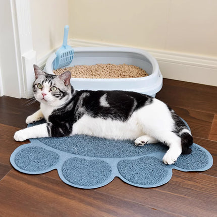 Cat Litter Mat Two Pieces Soft Pet Foot Pad Mat For Dog And Cat Toilet Training