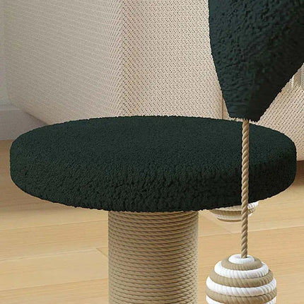 Cat Scratching Post Toy Turntable Climbing Frame Board Interactive Furniture