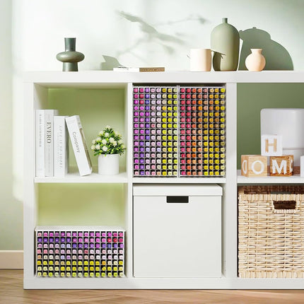 Multi Functional Large Capacity 120 Grid Marker Storage Box for Pens Organizing