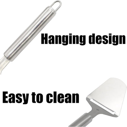 Stainless Steel Plane Cheese Cutter Kitchen Cooking Tool Hard Cheese Slicer Tool