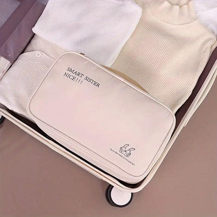 Double Lingerie Storage Bag Travel Organizer Clothes Storage Case for Underwear