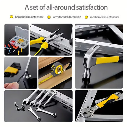 108PCS Multifunctional Tool Set Hand Tools Kit Durable for Home Repair Workshop