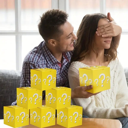 50pcs Blind Box Empty Gift Box Surprise Carton Packaging Mystery Prize Storage