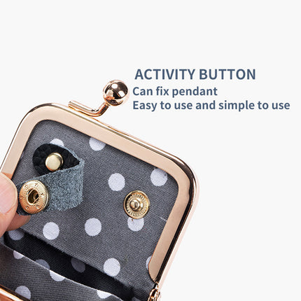 Mini Jewelry Box Diamond Ring Necklace Earring Coin Purse Jewelry Storage Bag