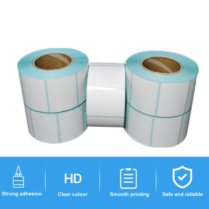 100 Rolls Thermal POS Label Stickers 40 x 30mm Self Adhesive Barcode 800 Sheets