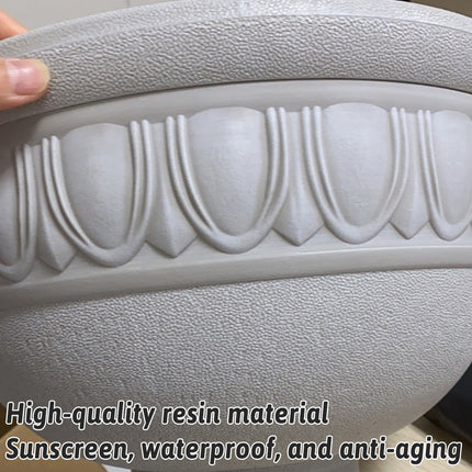 Simple Creative Resin Flower Planter High-Quality for Indoor Outdoor Garden Use