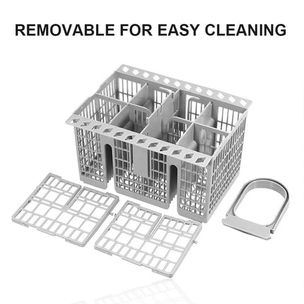 Multifunctional Dishwasher Basket Accessories Fit Hotpoint Indesit Knife And Fork Storage Basket