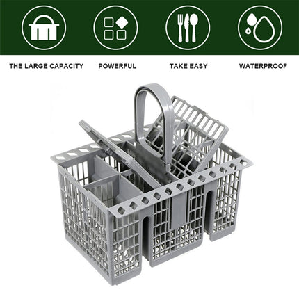 Multifunctional Dishwasher Basket Accessories Fit Hotpoint Indesit Knife And Fork Storage Basket
