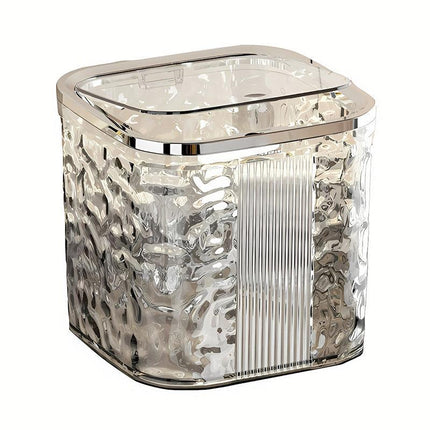Desktop Mini Trash Can Small Waste Bin Storage Bucket for Office Kitchen Home
