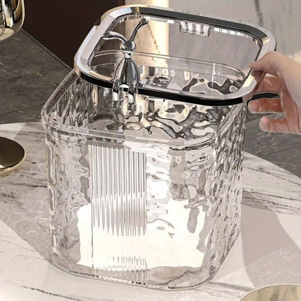 Desktop Mini Trash Can Small Waste Bin Storage Bucket for Office Kitchen Home