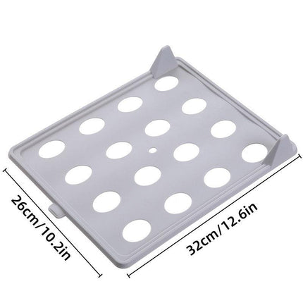 10pcs Folding Clothes Board Wardrobe Organizer Lazy Stacking Storage Boards