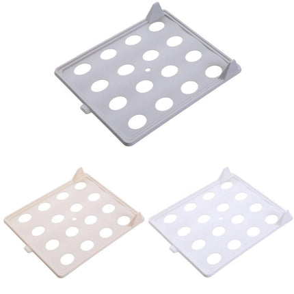 10pcs Folding Clothes Board Wardrobe Organizer Lazy Stacking Storage Boards