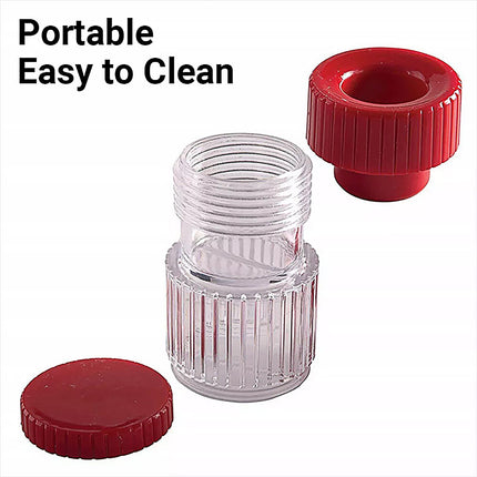 2 in 1 Pill Crusher Grinder Tool Tablet Cutter Medicine Box Storage Compartment
