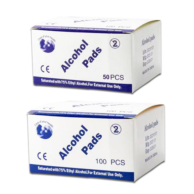 50-1000Pcs Reynard Alcohol Pad Wipes Sterile 75% Medical Ethyl Skin Swabs Au