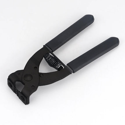Silent Diamond Punch Pliers 4mm 4 Teeth Leather Punch Tool DIY Craft Sewing