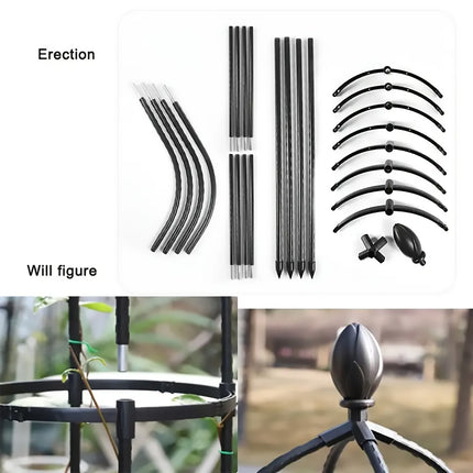 Garden Trellis Durable Plastic for Climbing Plants Outdoor Plant Support Decor