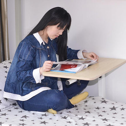 Adjustable Bedside Desk for Dorm Room Sturdy Compact Space Saving Daily Use