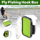 Fly Fishing Hook Box Portable for Fishing Fly Bait Hair Hook Secure Storage
