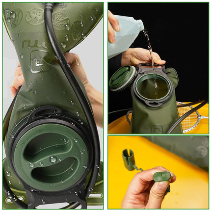 Hydration Bladder Water Bag 2L 2.5L 3L Outdoor Hiking Camping Cycling Pack