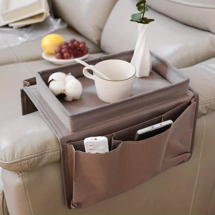 Sofa Hanging Storage Bag Multi Pocket Organiser for Home Sundries Remote Holder