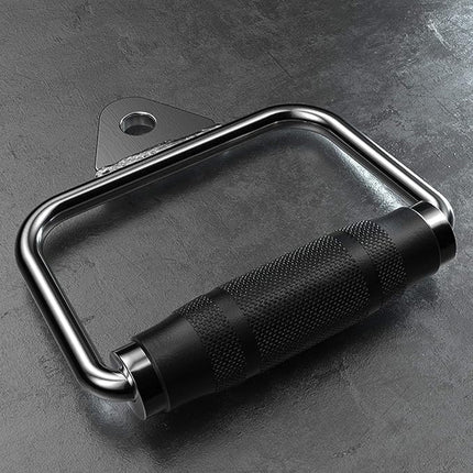 2pcs Metal D-Handle Stirrup Cable Attachments Machine Workout Fitness Gym