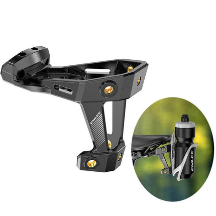 Black Bike Kettle Stand Bicycle Water Bottle Holder Lightweight Cycling Cup Rack