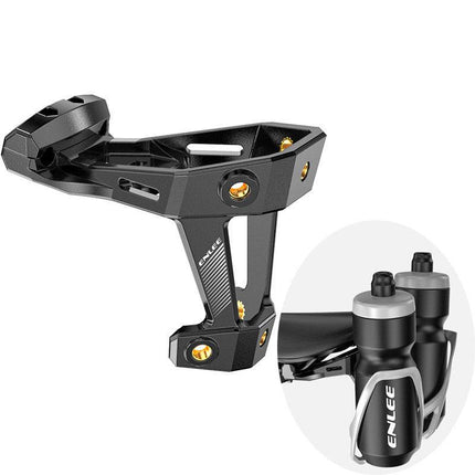 Black Bike Kettle Stand Bicycle Water Bottle Holder Lightweight Cycling Cup Rack