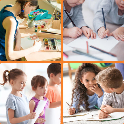 300 Sheets A4 Paper 250GSM Bright White Smooth Surface for Printer Painting Use