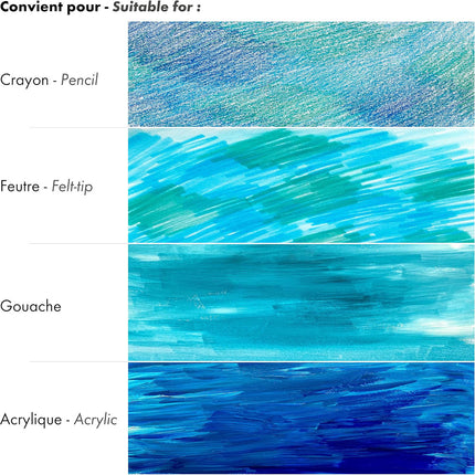 300 Sheets A4 Paper 250GSM Bright White Smooth Surface for Printer Painting Use