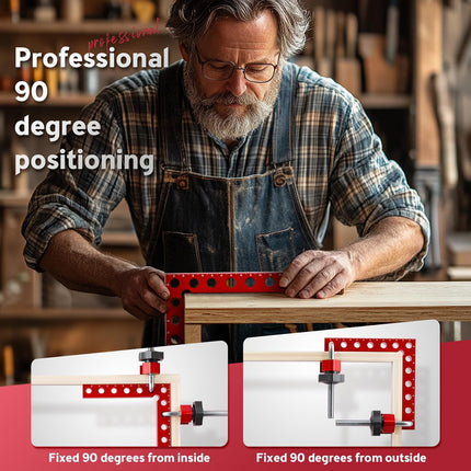 Woodworking Square Toolbox Set Precision Carpentry Durable Heavy Professionals