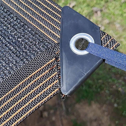 Breathable Sun Shade Sail Canopy Cover Curved Edge Patio Awning Outdoor Brown