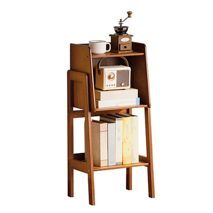 Simple Bookshelf Floor Standing Bookcase Sturdy Large Capacity for Home Office