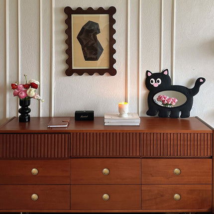 Copper Cabinet Handle Simple Retro Wardrobe Drawer Pull for Cabinet Furniture